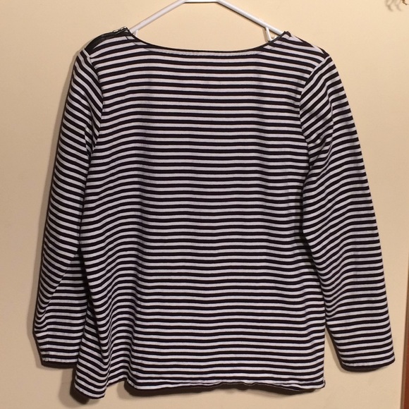 Talbots 1X Ladies top. Black and white - Picture 4 of 4